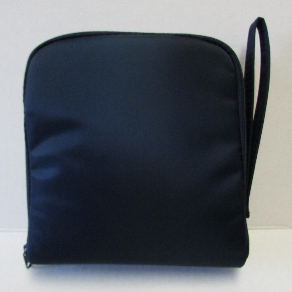 DELTA Airlines Class Navy Amenity Comfort Kit Soft Sided With Unused Items